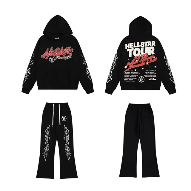 Hellstar Tracksuits Graphic Hooded Tracksuit product detail image 18