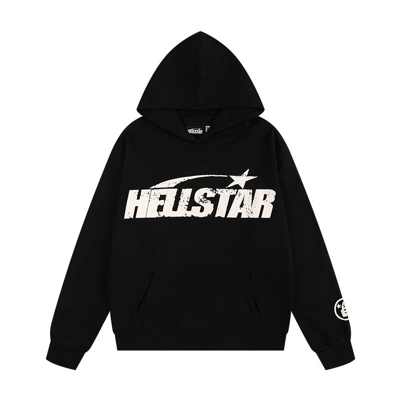 Hellstar Flame Graphic Sweatpants Black - 24