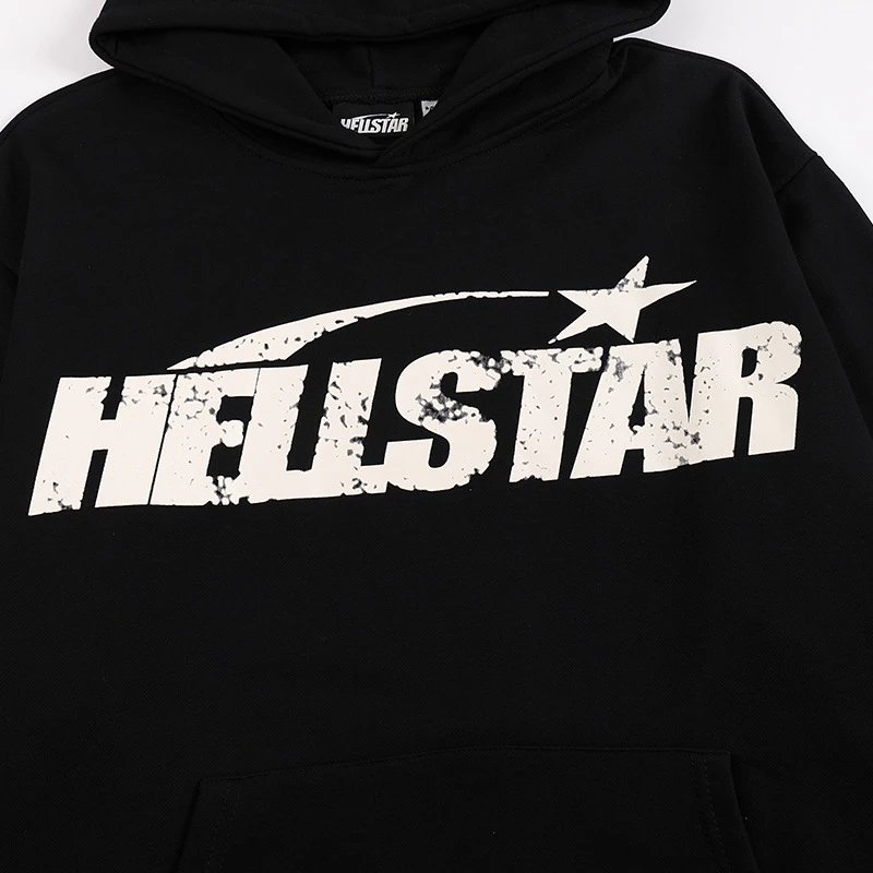 Hellstar Flame Graphic Sweatpants Black - 26