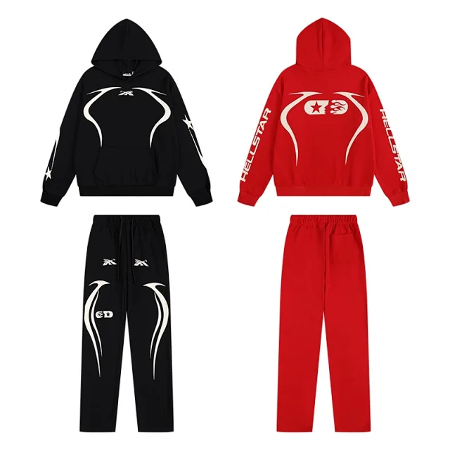 Hellstar Tracksuits Graphic Hooded Tracksuit product detail image 7