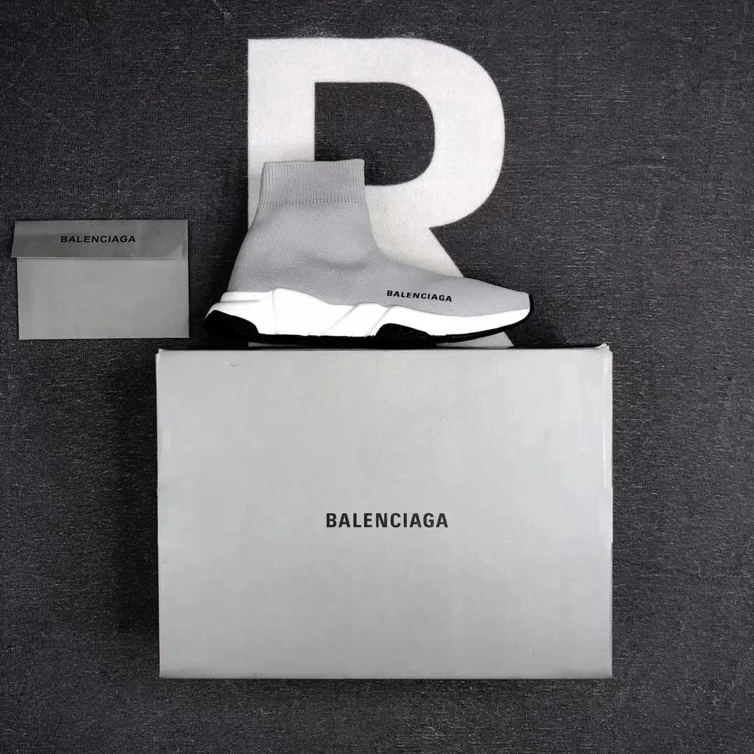 Balenciaga Speed Trainer Beige Sneakers - 8