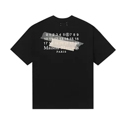 thumbnail for MM6 Margiela Short Sleeve Trendy Loose Couple T-Shirt Men's and Women's T-Shirts