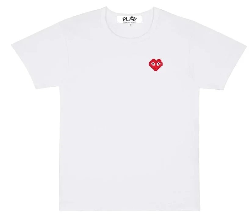 Play Comme des Garçons Red Heart Navy T-Shirt - 11
