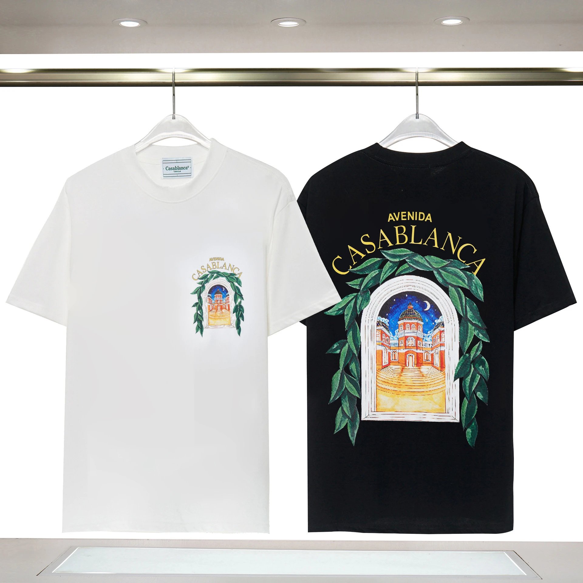 Casablanca Casa Okinawa Graphic Print White T-Shirt - 54