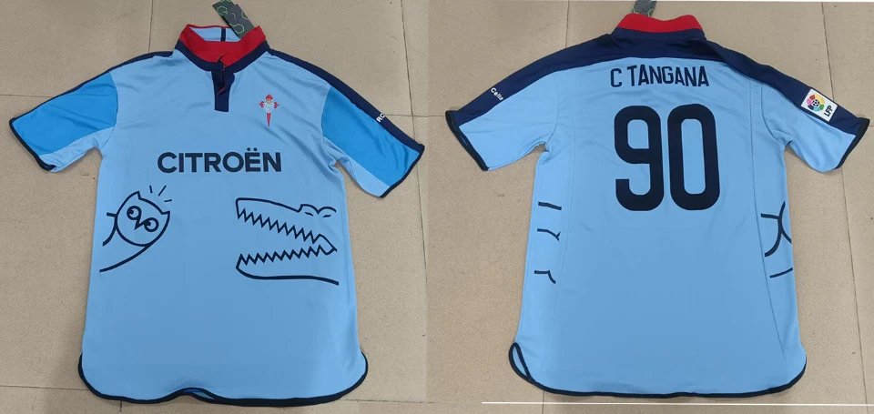 Design Real Sociedad x Citroën 2007-08 Third Kit Light Blue Jersey - 1