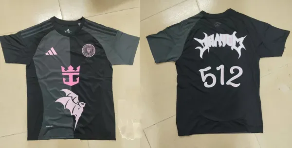 Adidas x Inter Miami CF 2024 Third Kit Jersey Black Pink - 1
