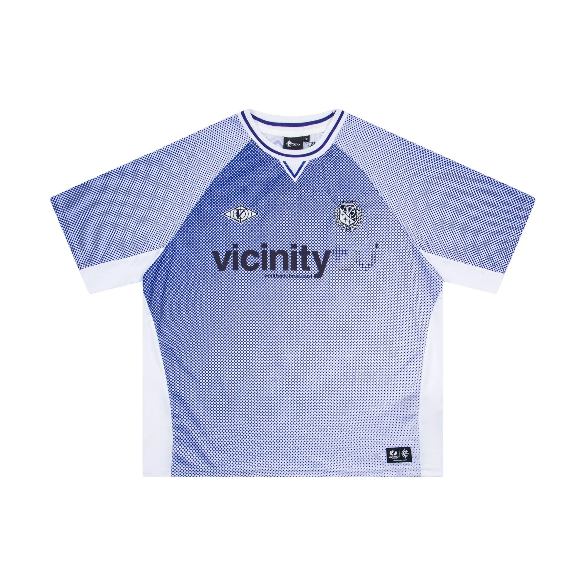 Vicinity Football Jerseys Short-Sleeve — Y 02 Blue