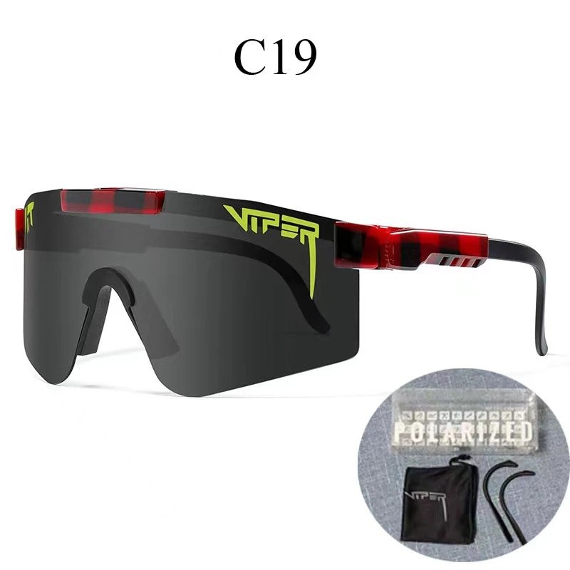 Unbranded Eyewear KD166 Polarized Shield Sunglasses — C19