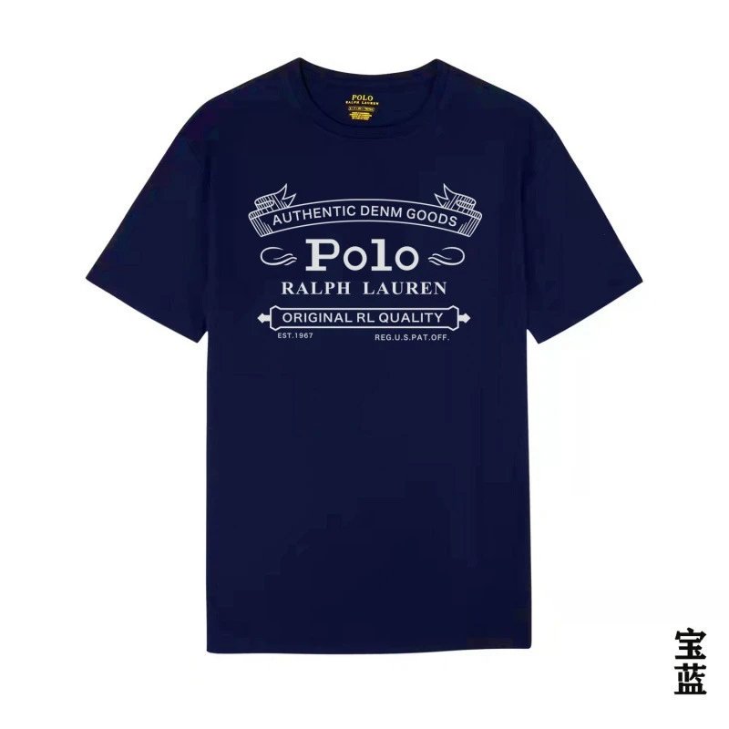 Polo Ralph Lauren T-Shirts Short-Sleeve Graphic Logo T-Shirt — 30