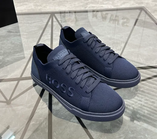 BOSS Sneakers Suede low-top lace-up product detail image 1