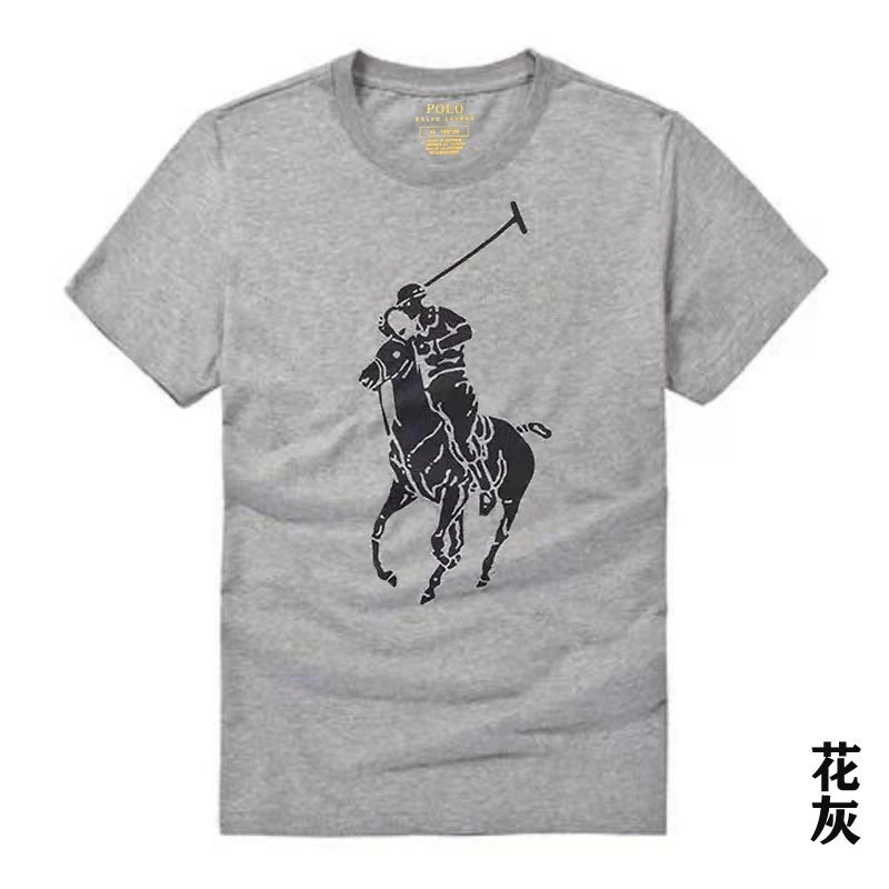 Polo Ralph Lauren T-Shirts Short-Sleeve Graphic Logo T-Shirt — 38