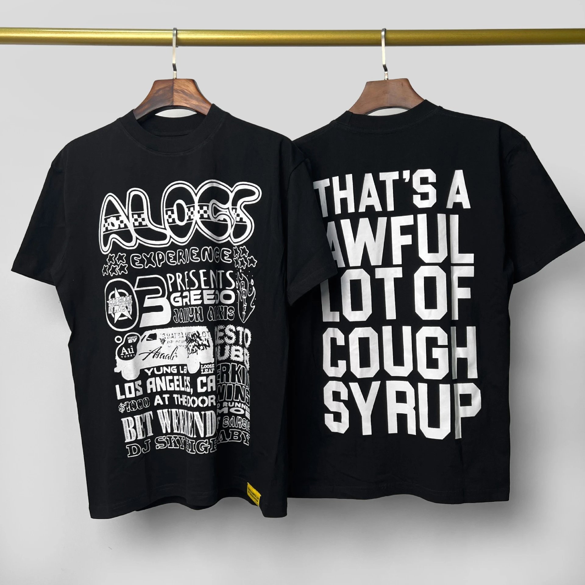 Unbranded T-Shirts Graphic Print — 71 black