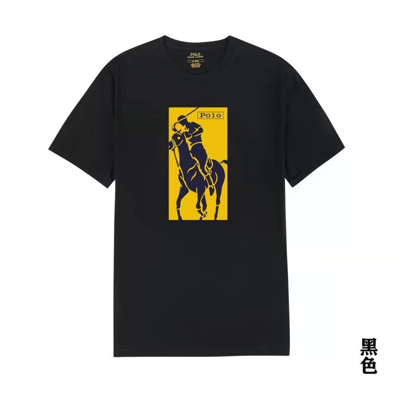 Polo Ralph Lauren T-Shirts Short-Sleeve Graphic Logo T-Shirt — 60