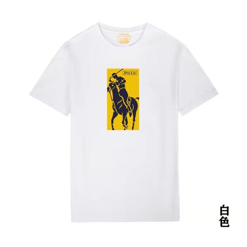 Polo Ralph Lauren T-Shirts Short-Sleeve Graphic Logo T-Shirt — 63