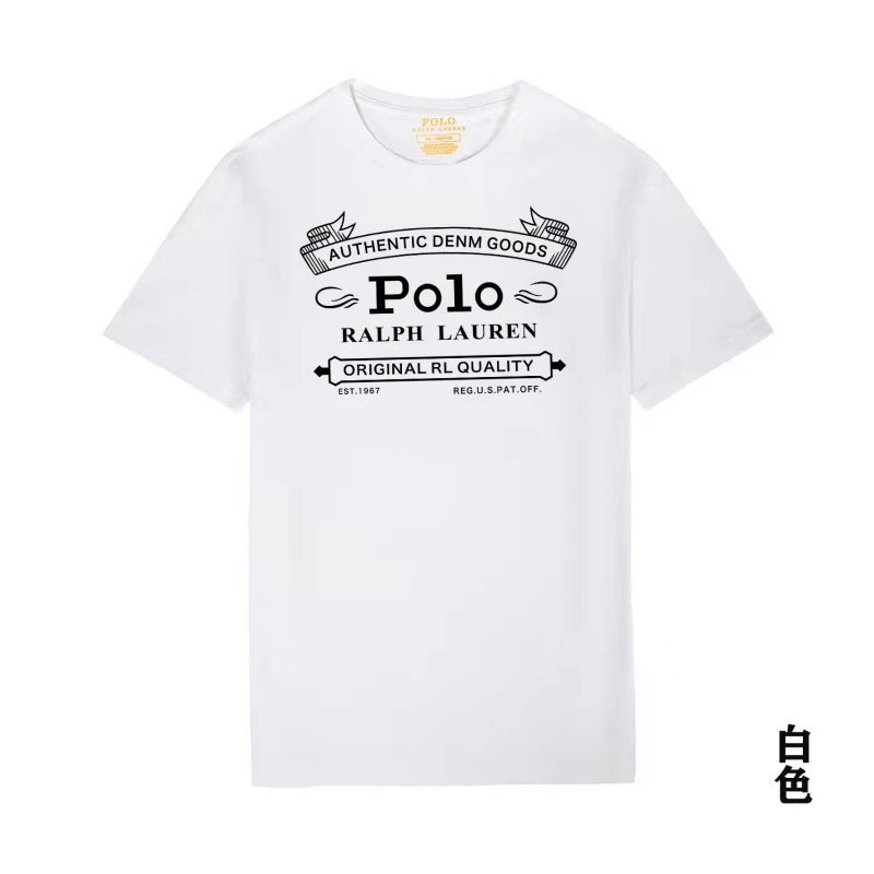 Polo Ralph Lauren T-Shirts Short-Sleeve Graphic Logo T-Shirt — 33