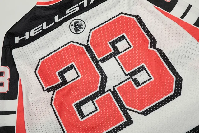 Hellstar T-Shirts Mesh football jersey graphic product detail image 21