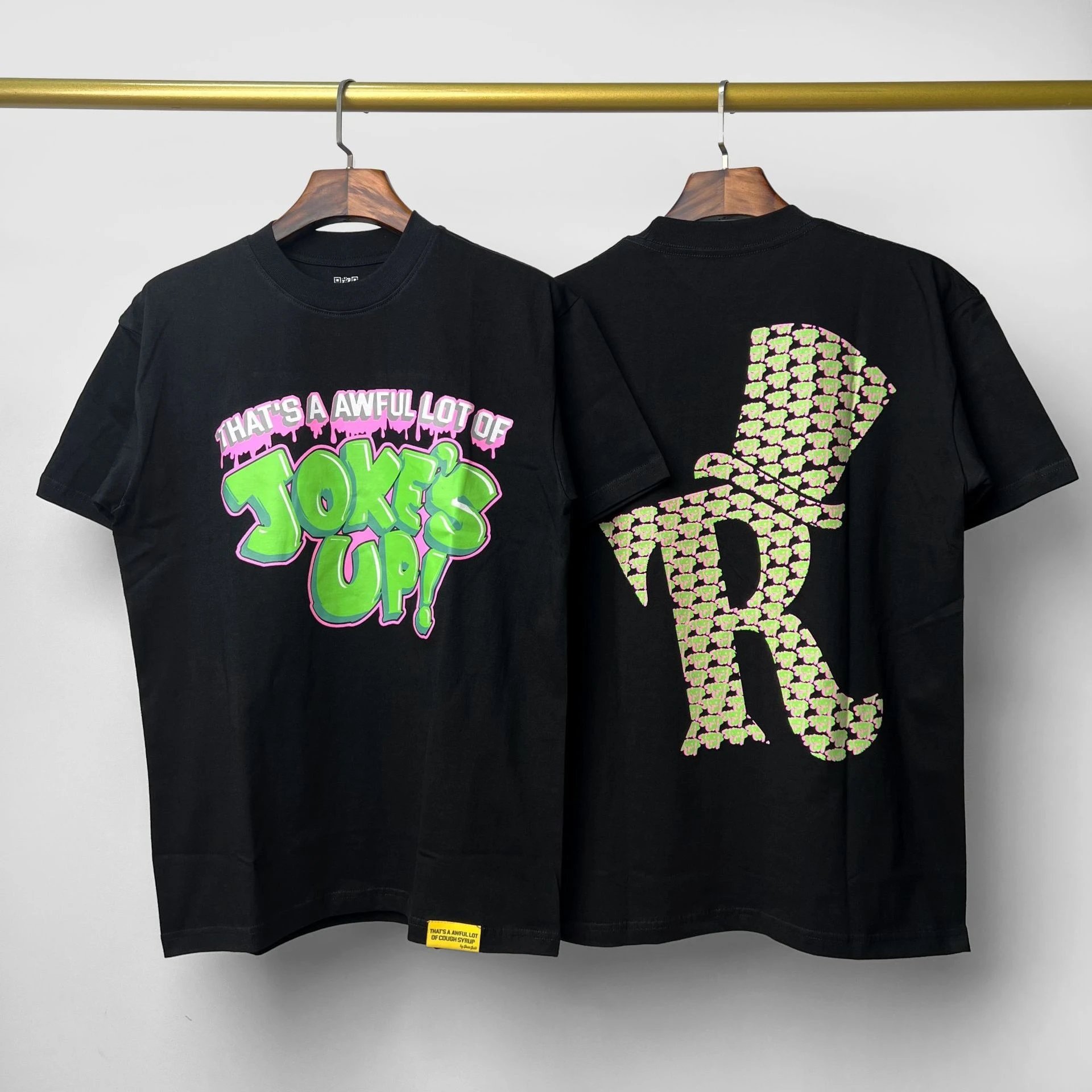 Unbranded T-Shirts Graphic Print — 73 black