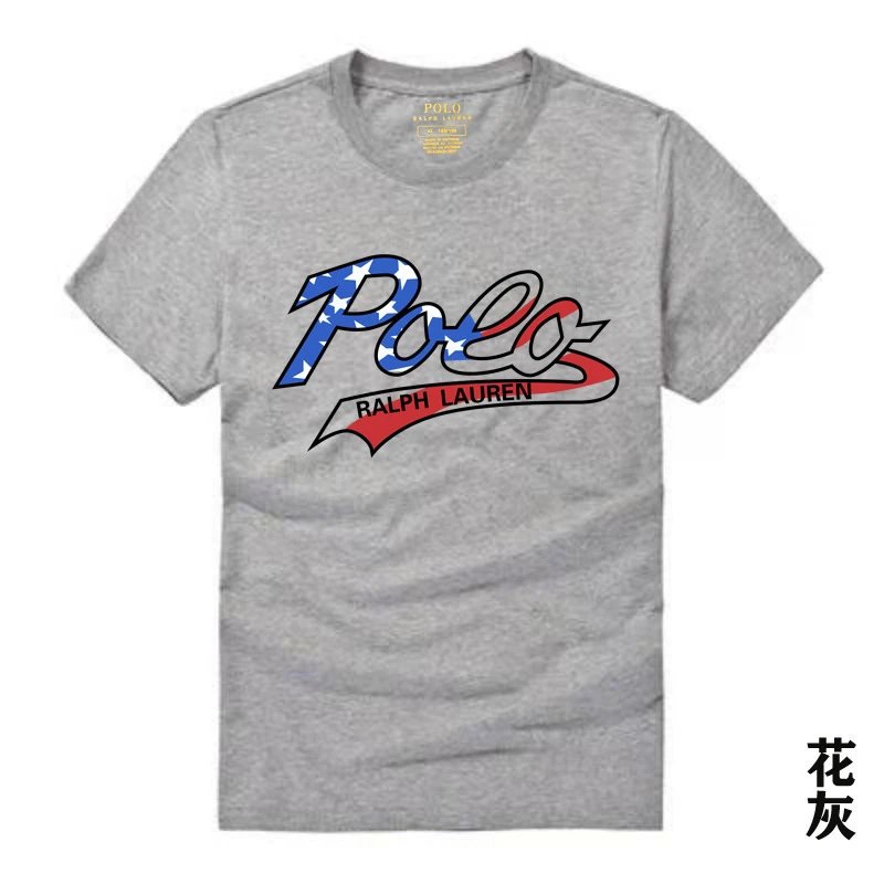 Polo Ralph Lauren T-Shirts Short-Sleeve Graphic Logo T-Shirt — 44
