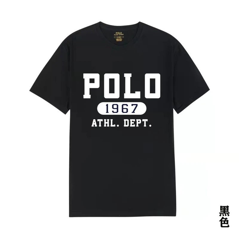 Polo Ralph Lauren T-Shirts Short-Sleeve Graphic Logo T-Shirt — 65