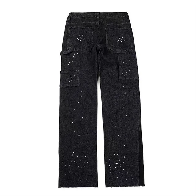 Unbranded Jeans Wide-leg distressed patchwork product detail image 20