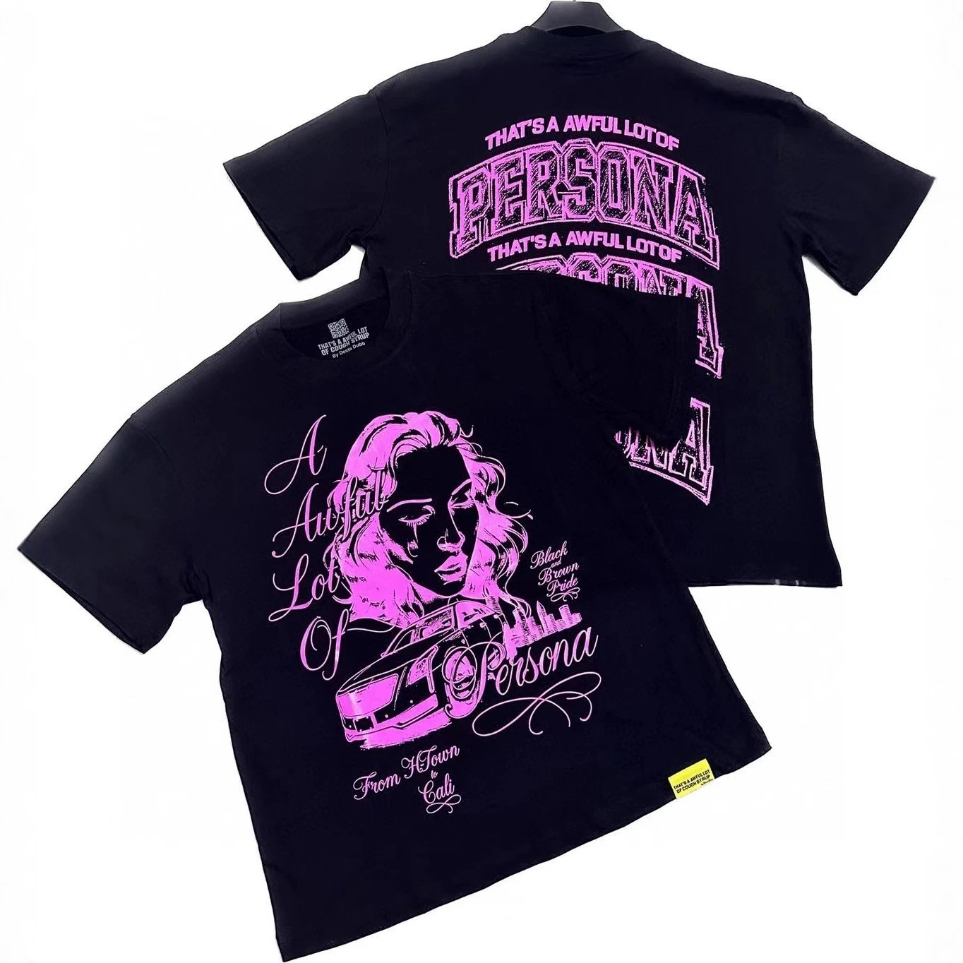 Desto Dubb T-Shirts That's a Awful Lot of Cough Syrup Graphic Print image 4