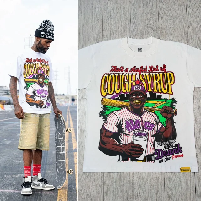 Cough Syrup T-Shirts Graphic Print product detail image 14