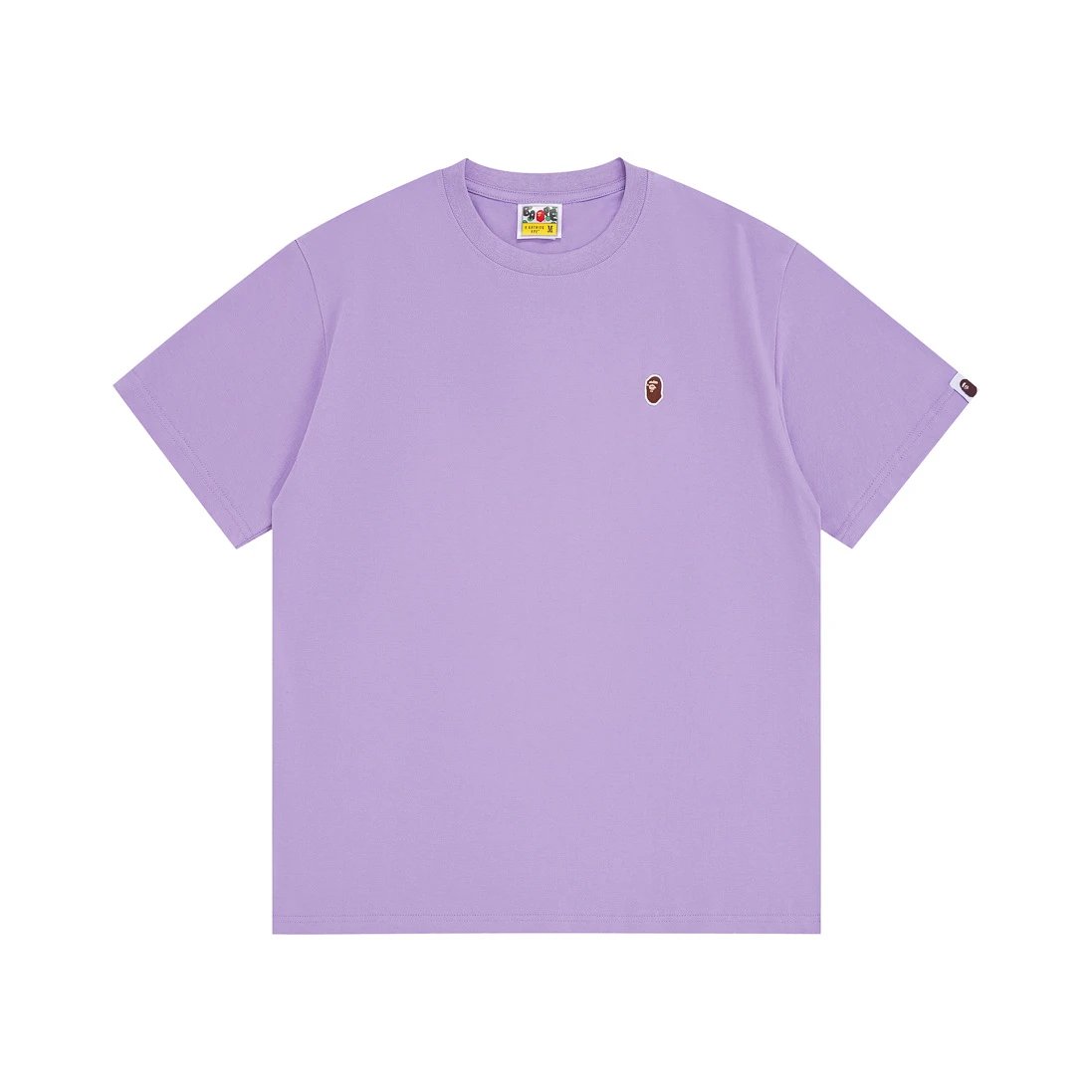 A BATHING APE T-Shirts Head Embroidered T-Shirt — 1