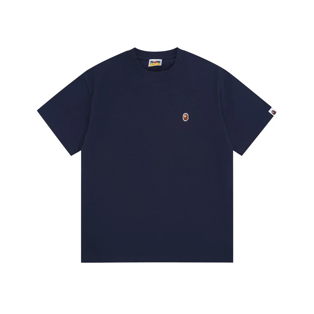 A BATHING APE T-Shirts Head Embroidered T-Shirt — 9