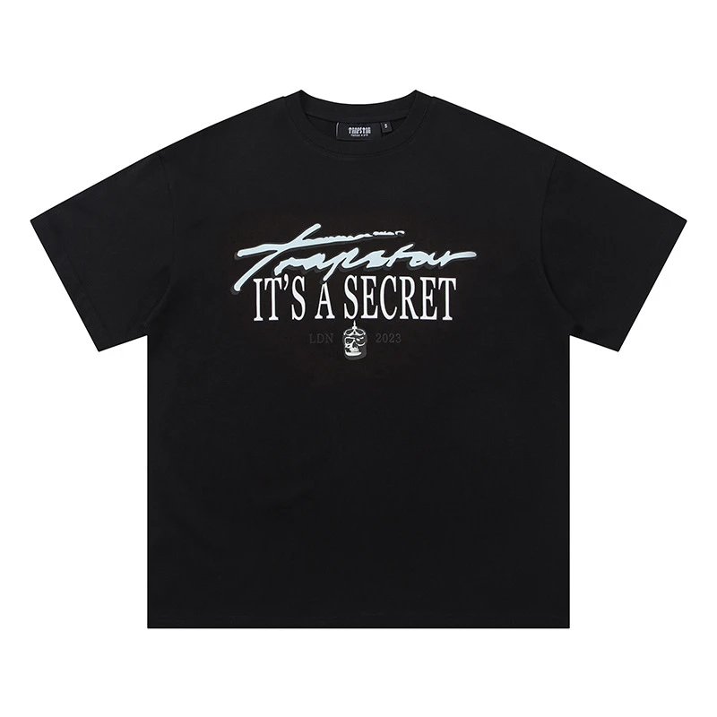 Trapstar T-Shirts Graphic Logo Short-Sleeve T-Shirt — 708 Black