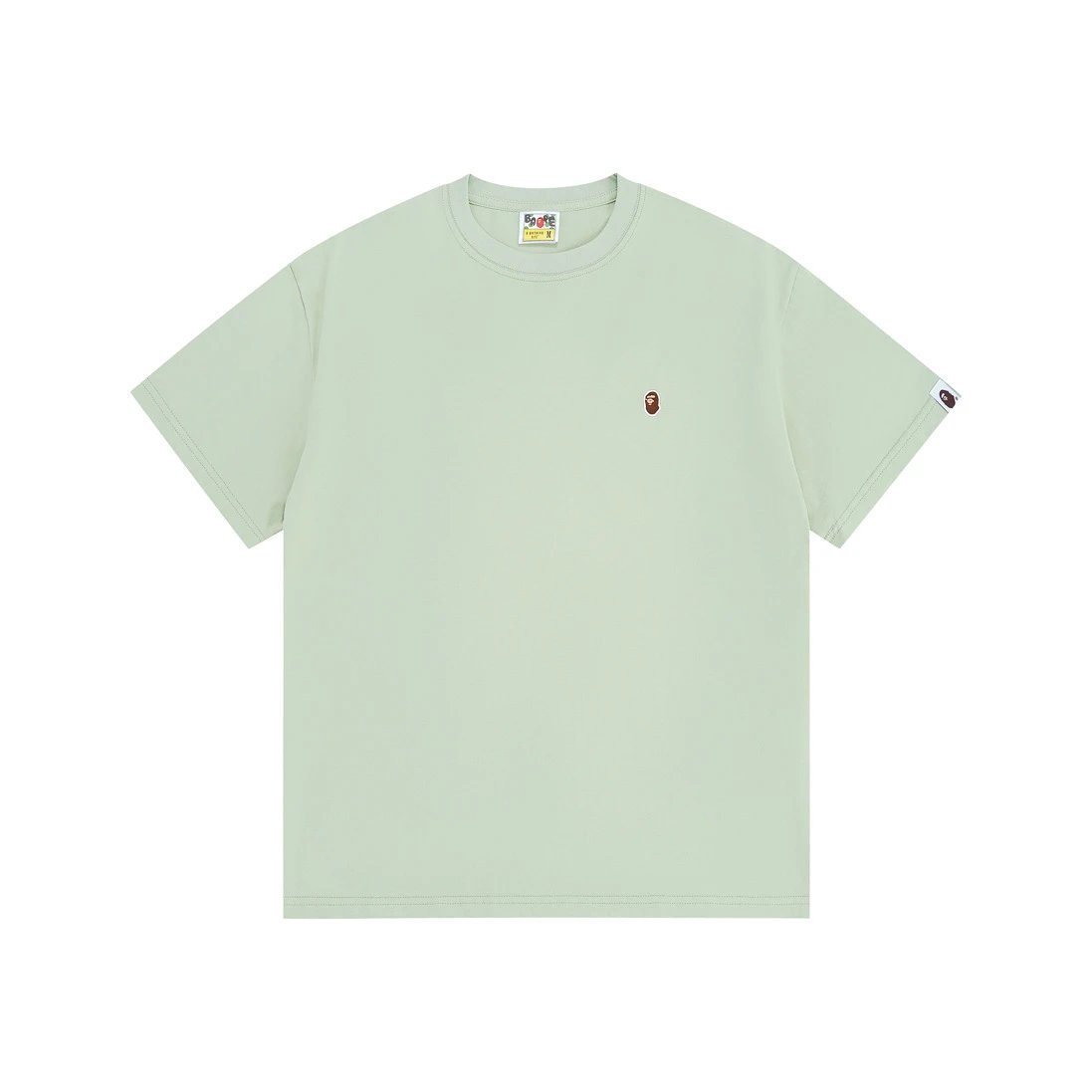 A BATHING APE T-Shirts Head Embroidered T-Shirt — 12