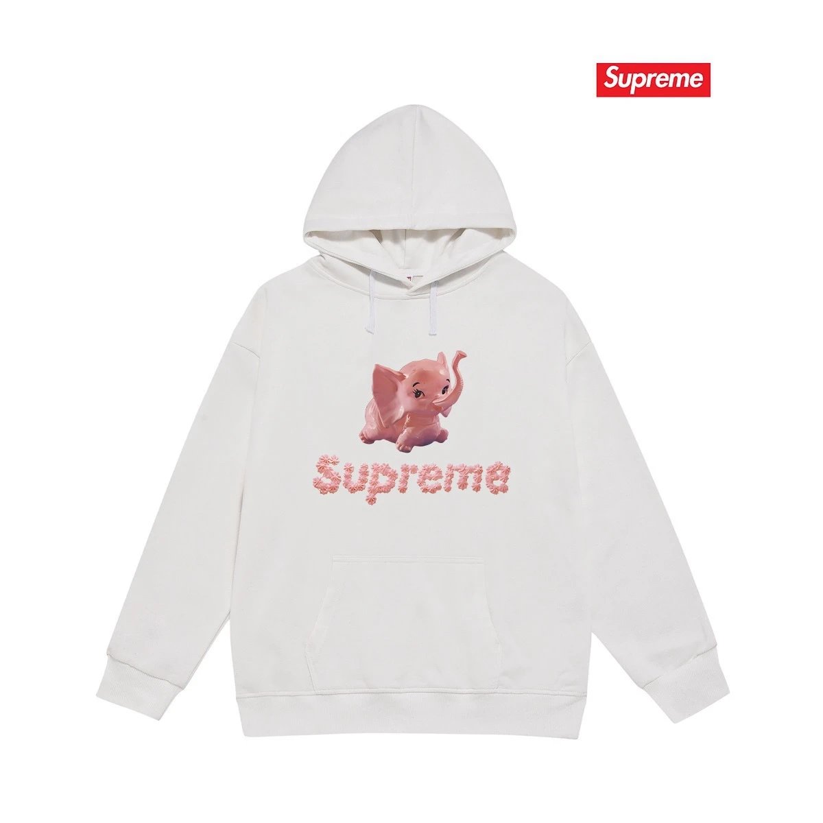 Supreme Hoodies & Sweatshirts Graphic Print Hoodie — S 2228 white