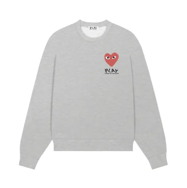 Comme des Garçons Play Heart Eyes White Sweater - 23