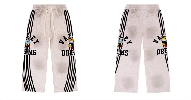 Vale Forever Matching Sets Bee graphic striped hoodie and sweatpants set product detail image 4