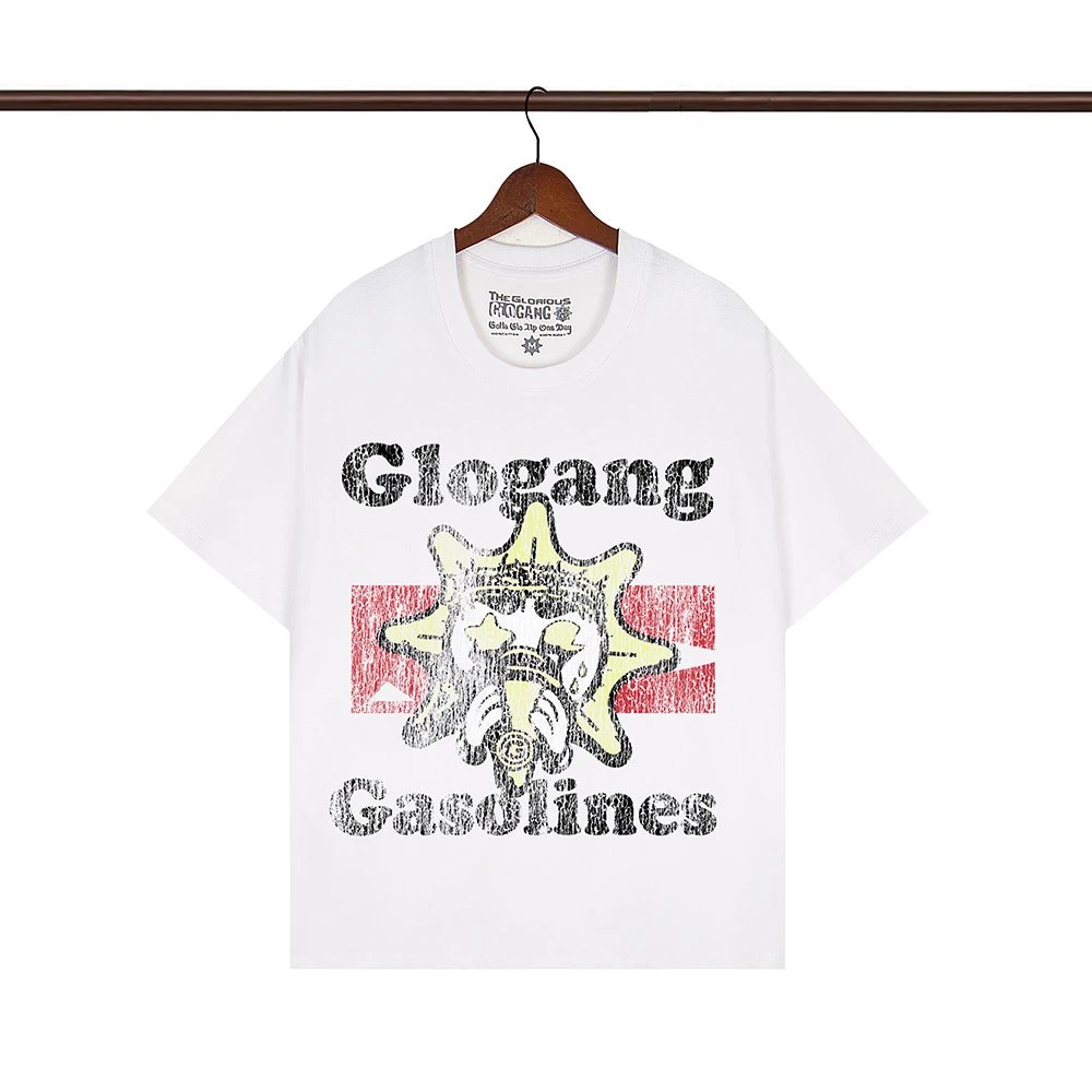 Glo Gang T-Shirts Graphic Print Crew Neck T-Shirt — 112 white