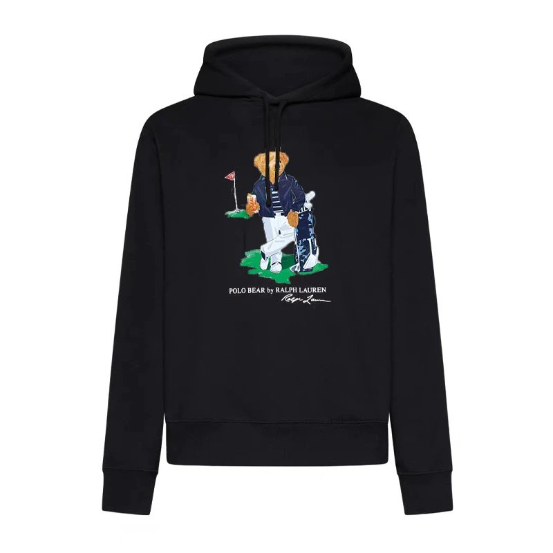 Ralph Lauren Hoodies & Sweatshirts Polo Bear Graphic Hoodie — 36 black