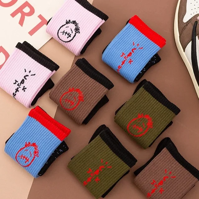 Cactus Jack Socks Ribbed crew with embroidered graphic motifs product detail image 31
