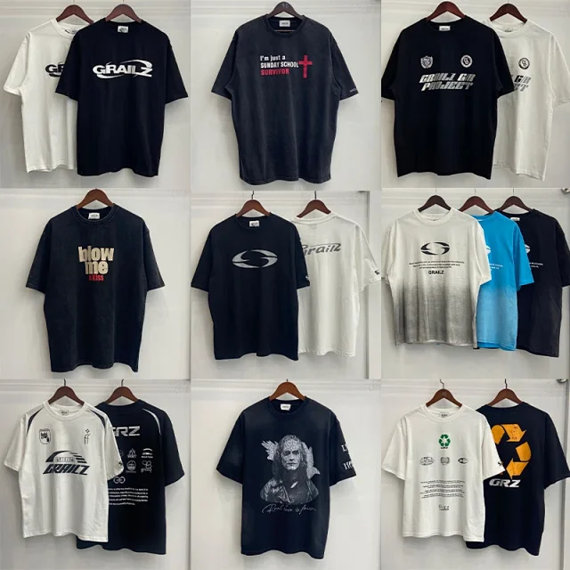 GRAILZ T-Shirts Oversized Graphic Print product detail image 3