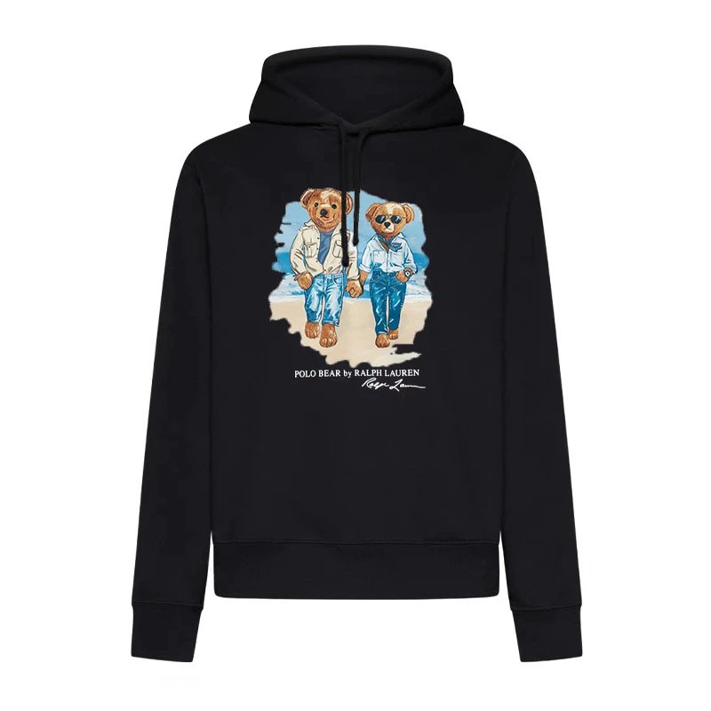 Ralph Lauren Hoodies & Sweatshirts Polo Bear Graphic Hoodie — 38 black