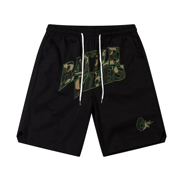Unbranded Shorts Drawstring Mesh with Embroidered Graphic Lettering product detail image 27