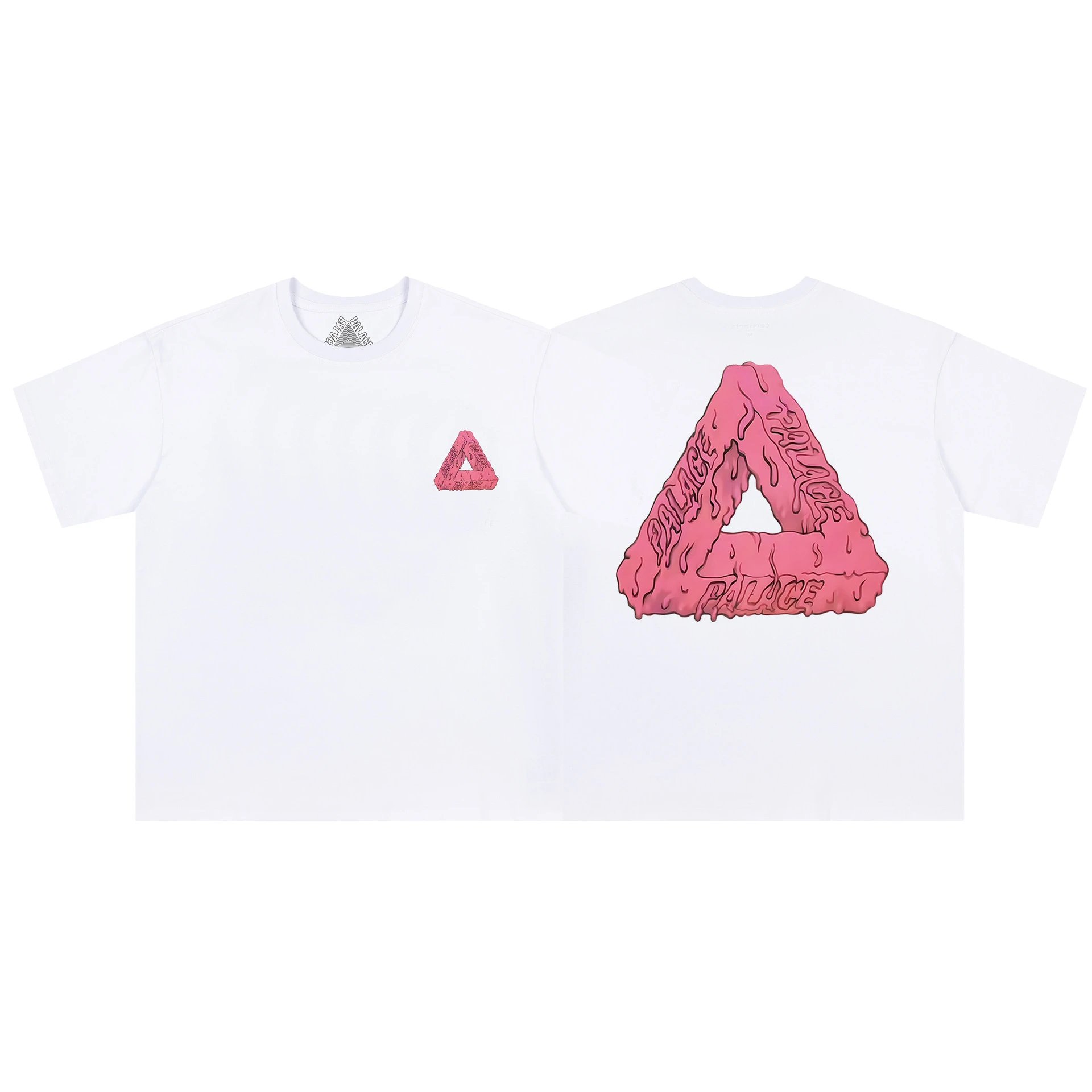Palace T-Shirts Tri-Ferg Graphic — 16 white