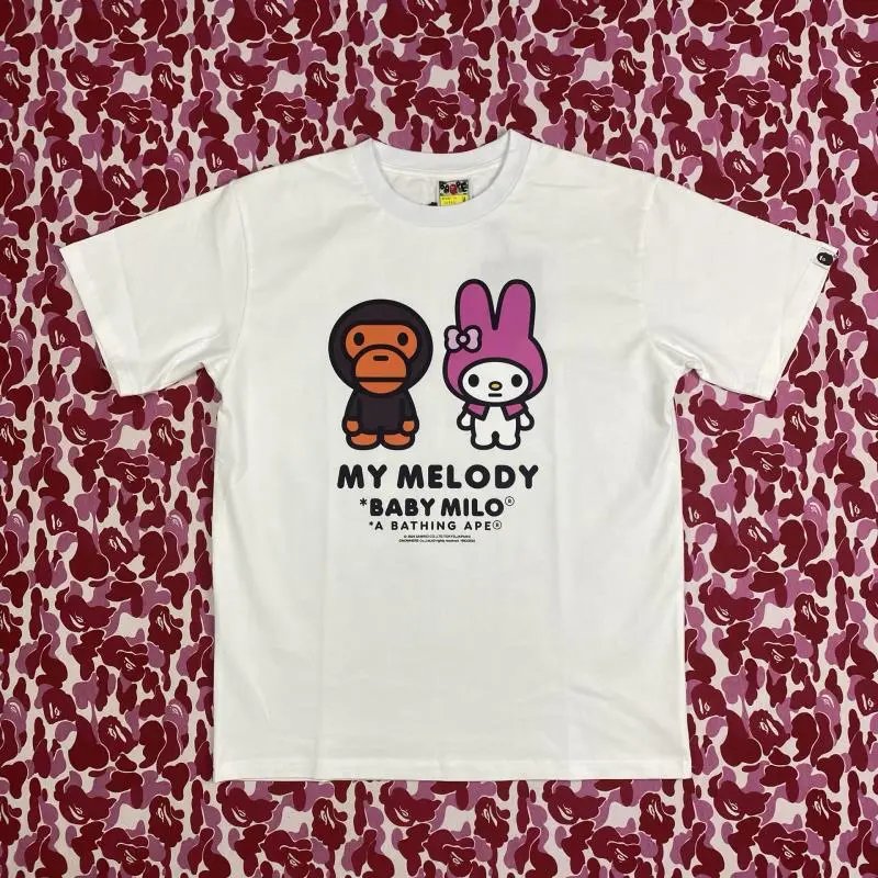 A Bathing Ape T-Shirts Baby Milo Sanrio Character Graphic image 5