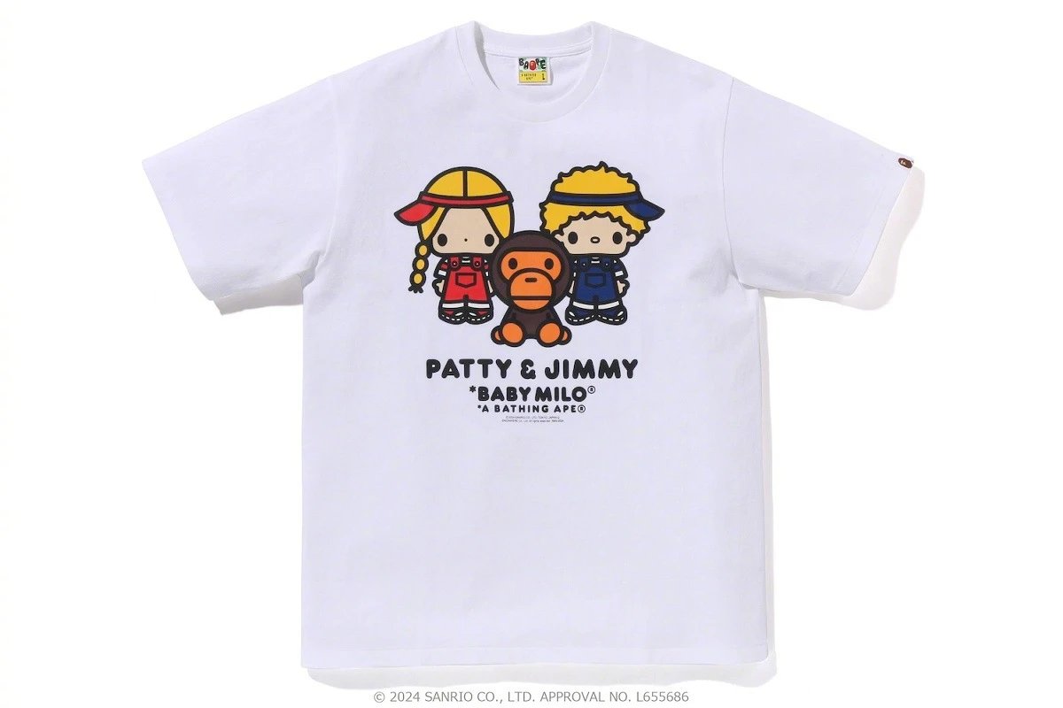 A Bathing Ape T-Shirts Baby Milo Sanrio Character Graphic — Gemini