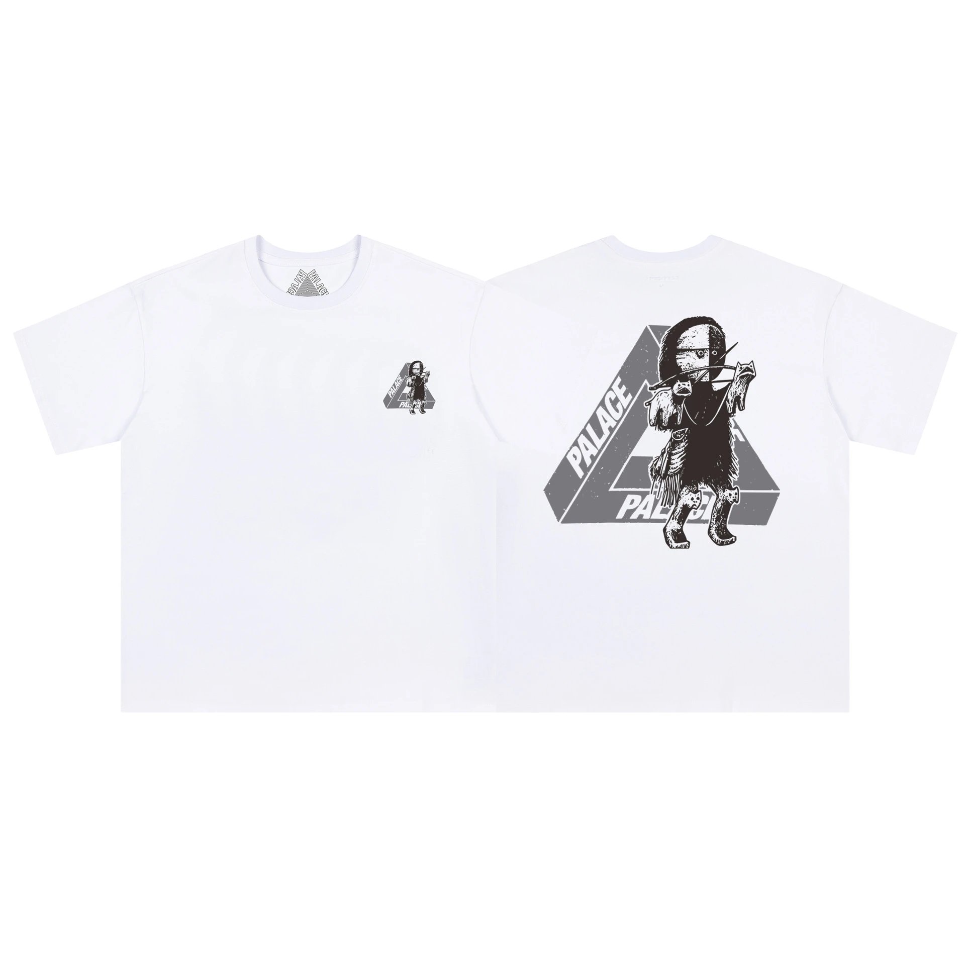 Palace T-Shirts Tri-Ferg Logo Print — 17