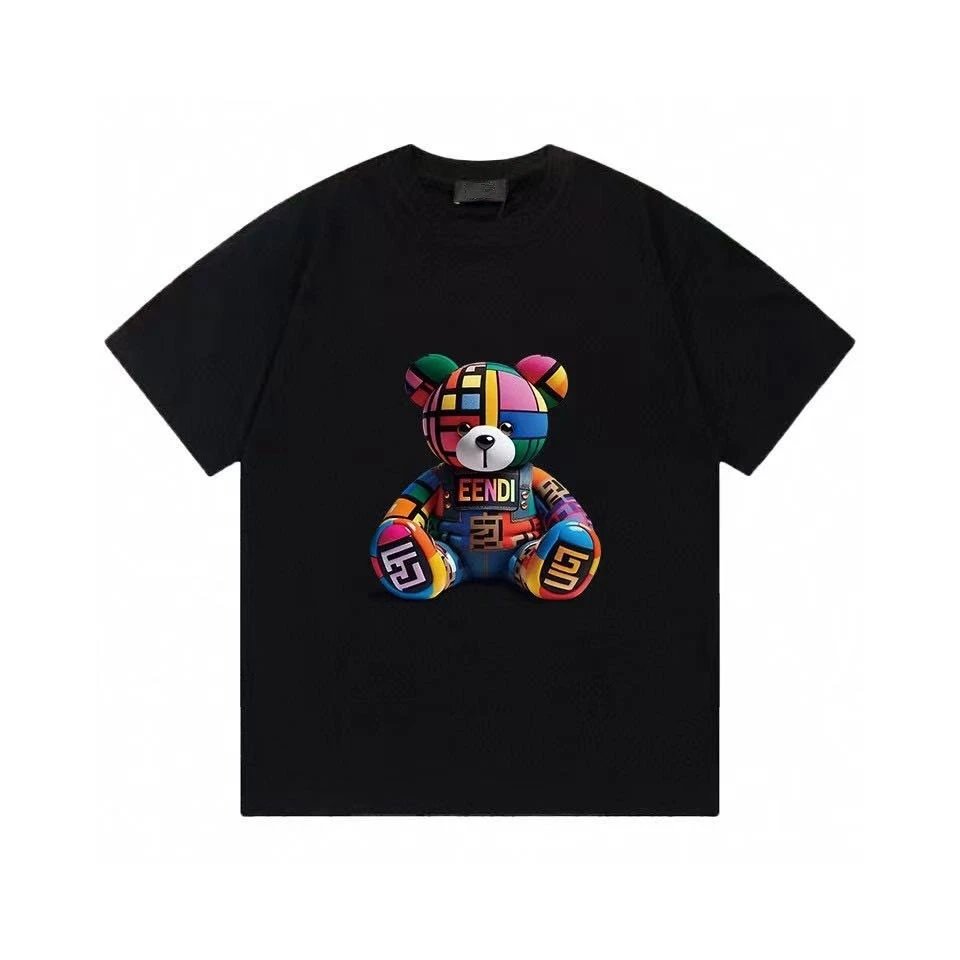 Fendi T-Shirts Monster Eyes Graphic — 35