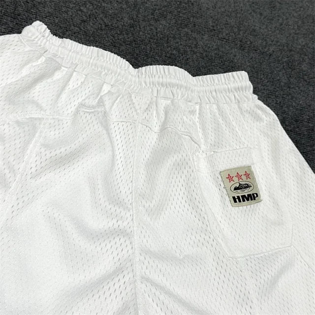 Corteiz Mesh 18 graphic short-sleeve shirt and shorts set product detail image 31