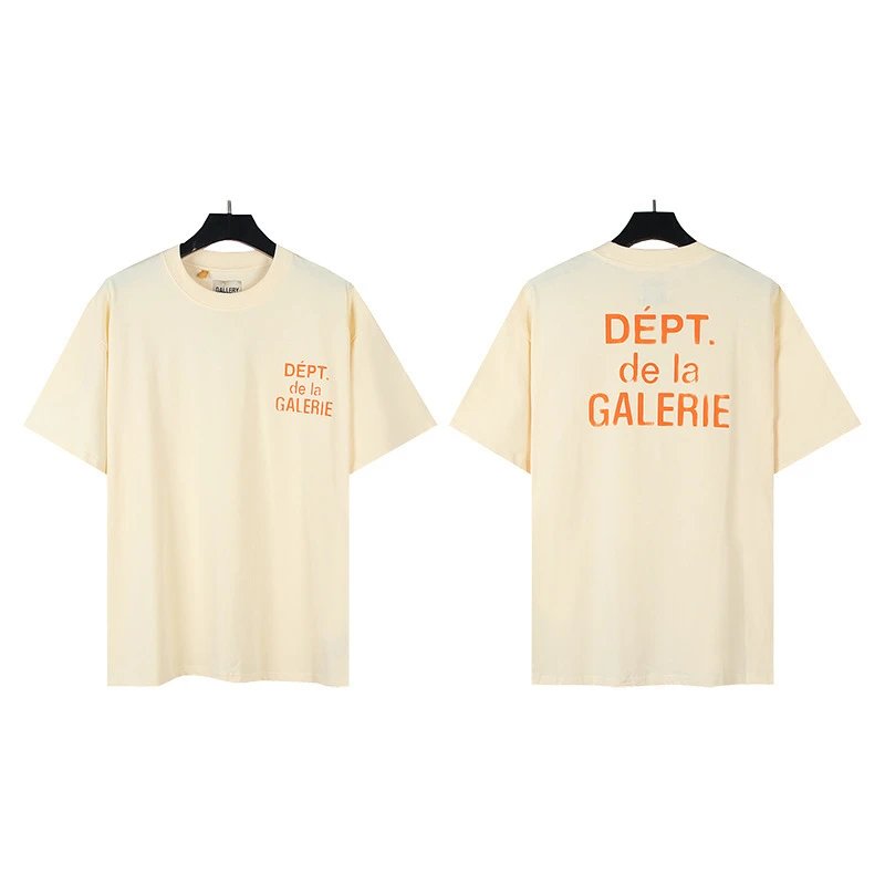 Gallery Dept. T-Shirts Loose Graphic Print — 9009 Apricot (Digital Direct Injection)