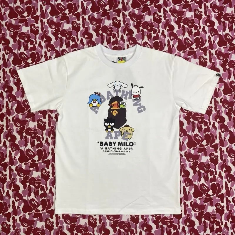 A Bathing Ape T-Shirts Baby Milo Sanrio Character Graphic image 4