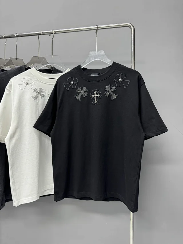 Chrome Hearts T-Shirts Short-Sleeve Graphic T-Shirt product detail image 9