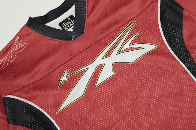 Hellstar T-Shirts Mesh football jersey graphic product detail image 37