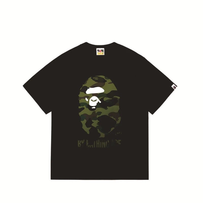BAPE T-Shirts Hot Wheels Graphic Short-Sleeve T-Shirt — 260 black and green